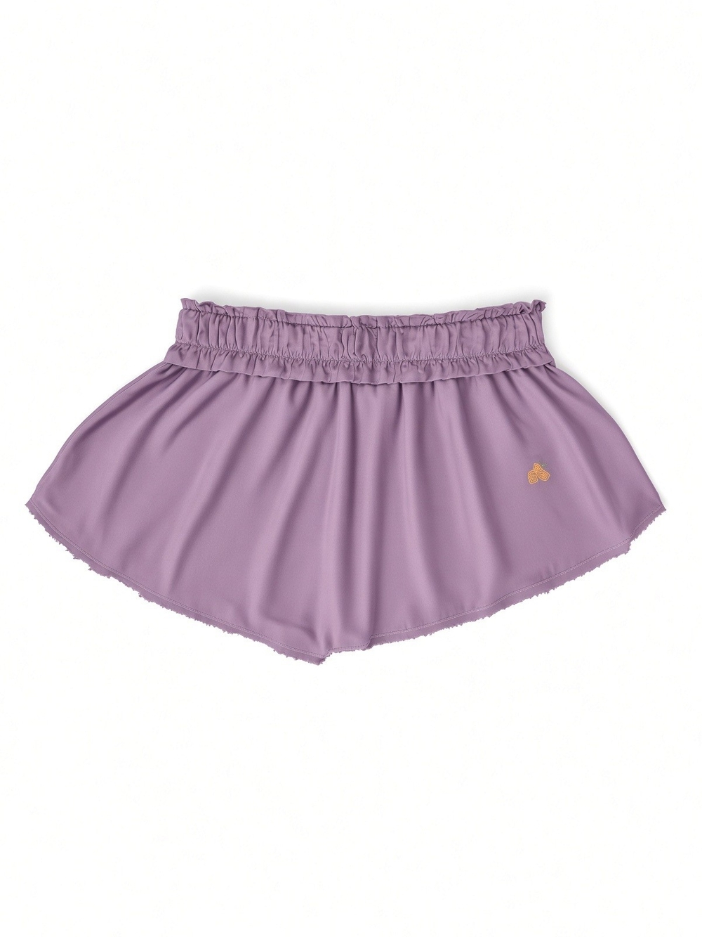 Lavender Smocked Waist Women's Pajama Shorts
